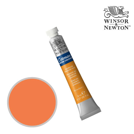 CWC 090　コットマン水彩絵具　カドミウムオレンジヒュー　8ml　　