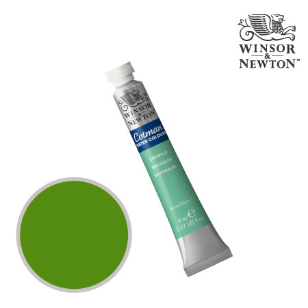 CWC 235　コットマン水彩絵具　エメラルド　8ml　　