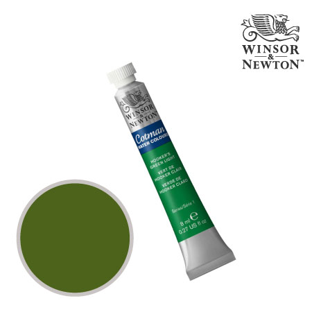 CWC 314　コットマン水彩絵具　フーカスグリーンライト　8ml　　