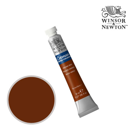 CWC 317　コットマン水彩絵具　インディアンレッド　8ml　　