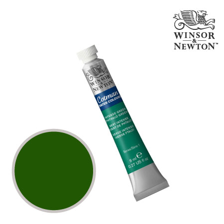 CWC 329　コットマン水彩絵具　インテンスグリーン　8ml　　