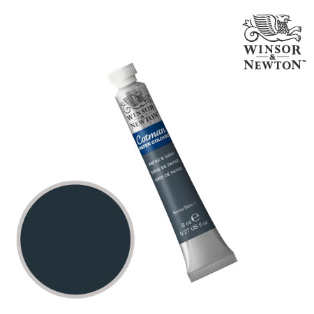 CWC 465　コットマン水彩絵具　ペイニーズグレー　8ml　　