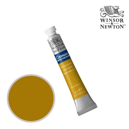 CWC 744　コットマン水彩絵具　イエローオーカー　8ml　　