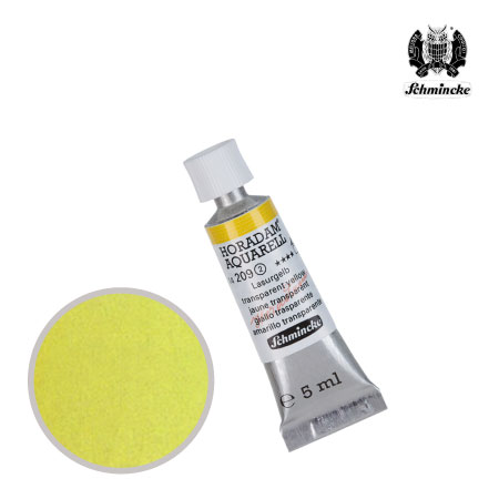 TU209-S2　ホラダム水彩絵具　トランスペアレントイエロー　5ml　　