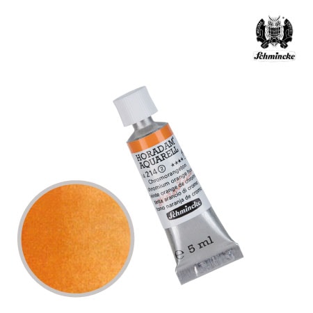 TU214-S2　ホラダム水彩絵具　クロミウムオレンジヒュー　5ml　　