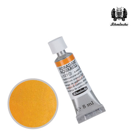 TU227-S3　ホラダム水彩絵具　カドミウムオレンジライト　5ml　　