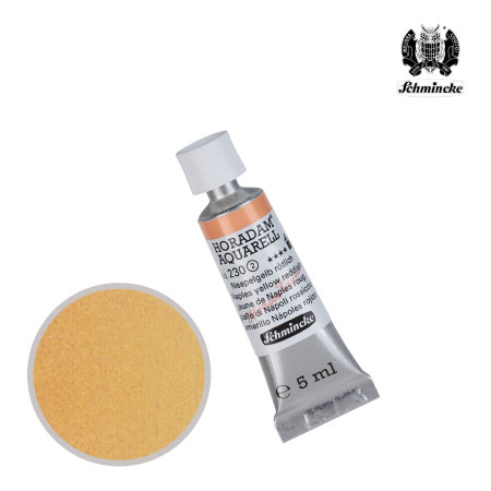 TU230-S2　ホラダム水彩絵具　ネープルスイエローレディシュ　5ml　　