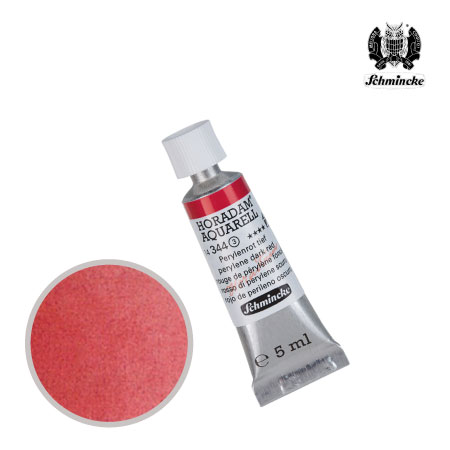 TU344-S3　ホラダム水彩絵具　ペリレンダークレッド　5ml　　