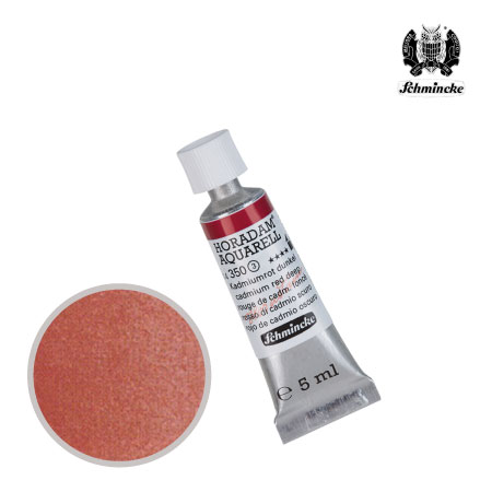 TU350-S3　ホラダム水彩絵具　カドミウムレッドディープ　5ml　　