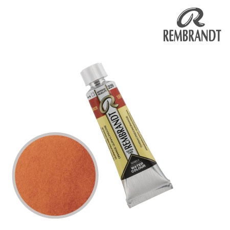 T0501-2290　透明水彩絵具　キナクリドンオレンジ　10ml　　