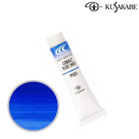 NW6-025　専門家用水彩絵具6号　コバルトブルー（ネオ）　6号チューブ　　