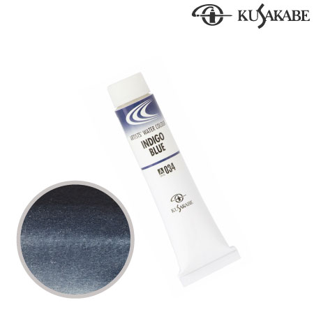 NW6-034　専門家用水彩絵具6号　インジゴブルー　6号チューブ　　