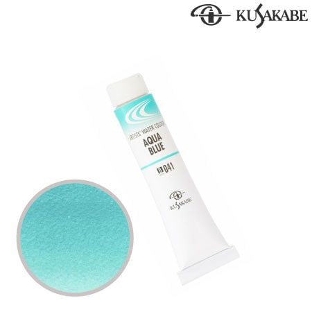 NW6-041　専門家用水彩絵具6号　アクアブルー　6号チューブ　　