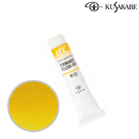 NW6-123　専門家用水彩絵具6号　パーマネントイエローＤ　6号チューブ　　