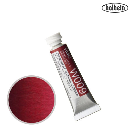 HWC-W009　透明水彩　パーマアリザリンクリムソン　5ml　　