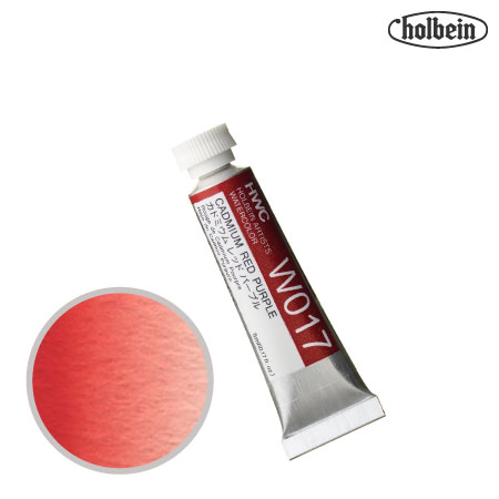 HWC-W017　透明水彩　カドミウムレッドパープル　5ml　　