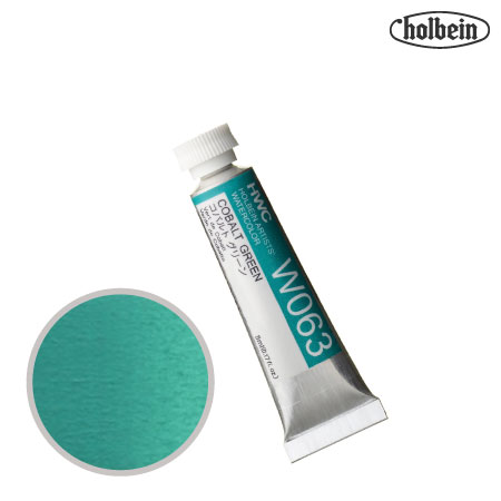 HWC-W063　透明水彩　コバルトグリーン　5ml　　