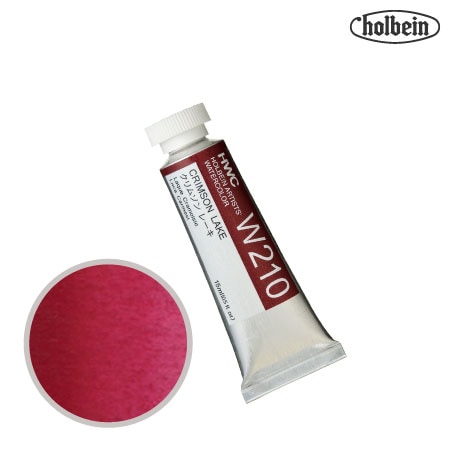 HWC-W210　透明水彩　クリムソンレーキ　15ml　　