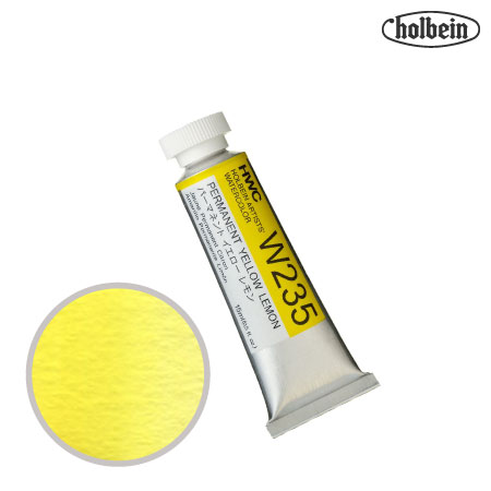 HWC-W235　透明水彩　パーマネントイエローレモン　15ml　　