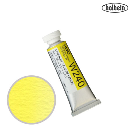 HWC-W240　透明水彩　カドミウムイエローレモン　15ml　　