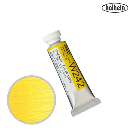 HWC-W242　透明水彩　カドミウムイエローライト　15ml　　