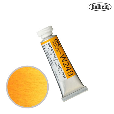 HWC-W249　透明水彩　イソインドリノンイエローディープ　15ml　　