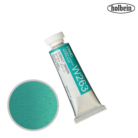 HWC-W263　透明水彩　コバルトグリーン　15ml　　