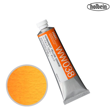 HWC-WW047　透明水彩　ブリリアントオレンジ　60ml　　