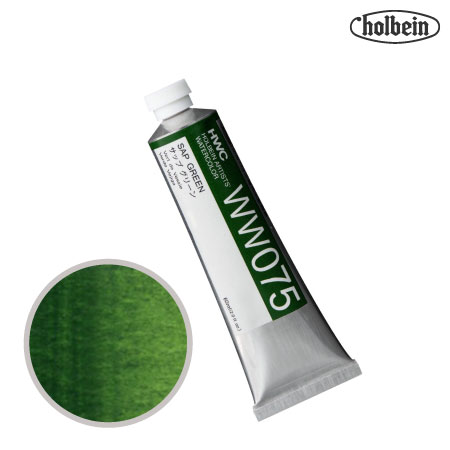 HWC-WW075　透明水彩　サップグリーン　60ml　　