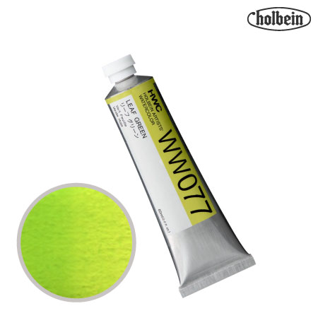 HWC-WW077　透明水彩　リーフグリーン　60ml　　