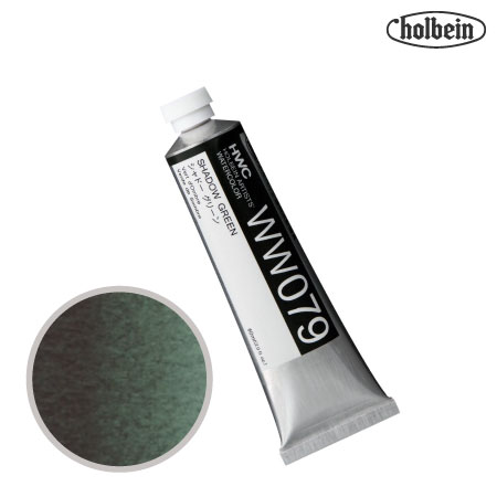 HWC-WW079　透明水彩　シャドーグリーン　60ml　　