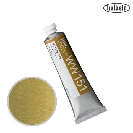 HWC-WW151　透明水彩　イエローグレイ　60ml　　