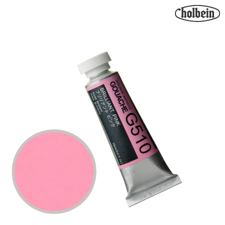HGC5ｰG510　不透明水彩絵具　ブリリアントピンク　15ml　　