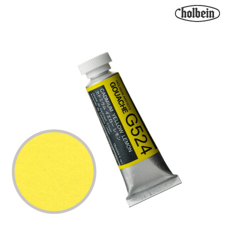 HGC5ｰG524　不透明水彩絵具　カドミウムイエローレモン　15ml　　