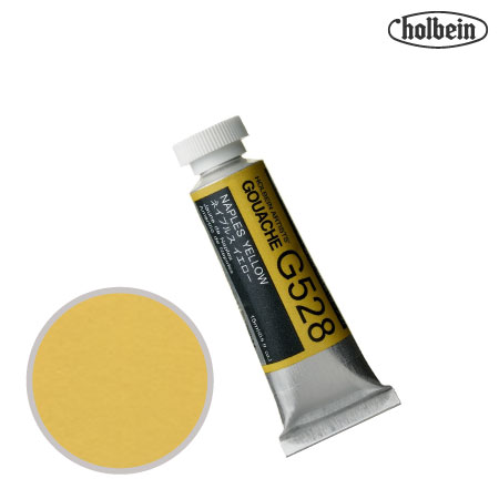 HGC5ｰG528　不透明水彩絵具　ネイプルスイエロー　15ml　　