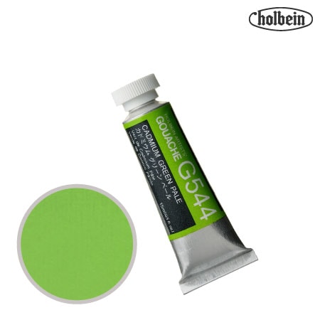 HGC5ｰG544　不透明水彩絵具　カドミウムグリーンペ－ル　15ml　　