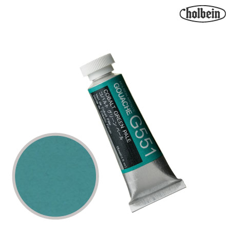 HGC5ｰG551　不透明水彩絵具　コバルトグリーンペ－ル　15ml　　