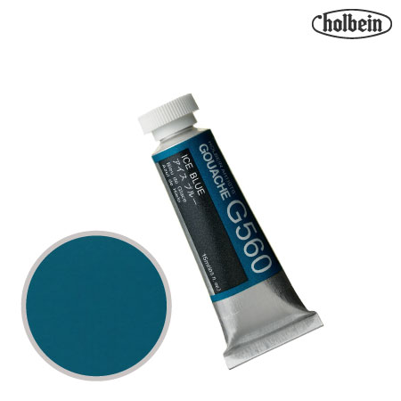 HGC5ｰG560　不透明水彩絵具　アイスブルー　15ml　　