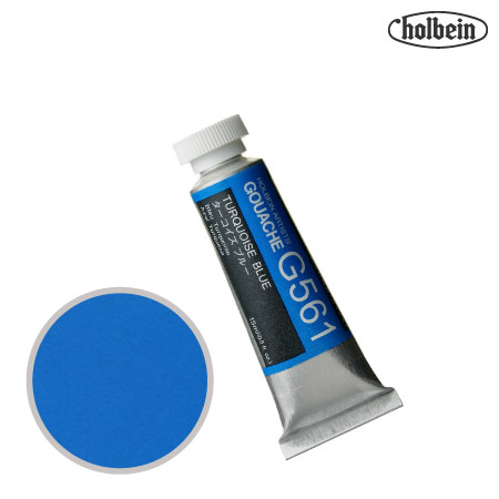 HGC5ｰG561　不透明水彩絵具　ターコイズブルー　15ml　　