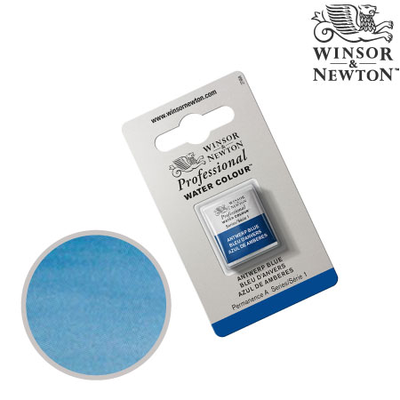 0101-010　プロフェッショナル固形水彩　アントワ－プブルー　　　