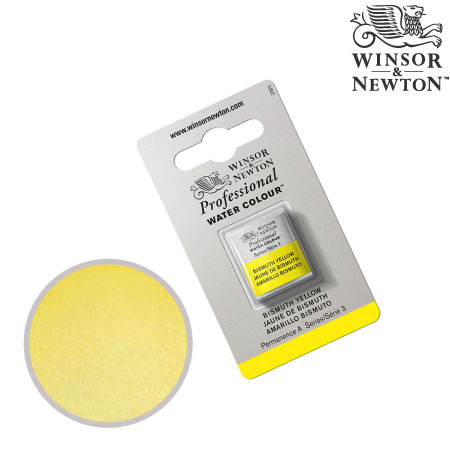 0101-025　プロフェッショナル固形水彩　ビスマスイエロー　　　