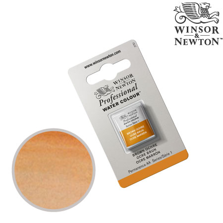 0101-059　プロフェッショナル固形水彩　ブラウンオーカー　　　