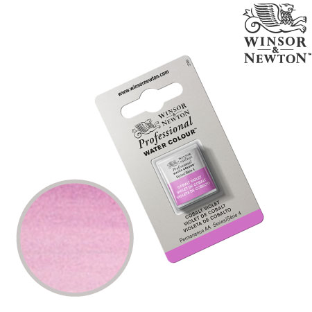 0101-192　プロフェッショナル固形水彩　コバルトバイオレット　　　