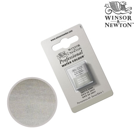 0101-217　プロフェッショナル固形水彩　デイビスグレー　　　