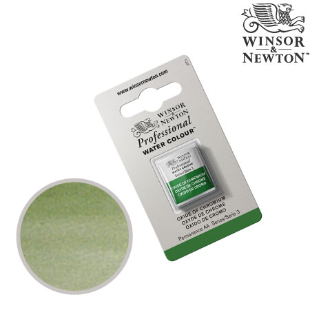 0101-459　プロフェッショナル固形水彩　オキサイドクロミウム　　　