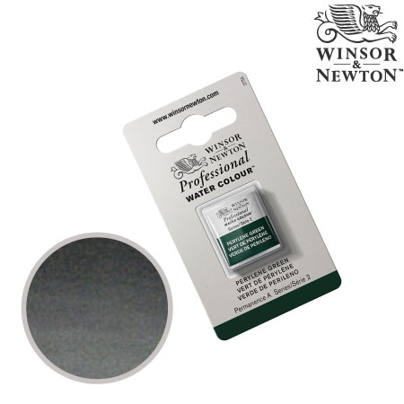 0101-460　プロフェッショナル固形水彩　ペリレーングリーン　　　