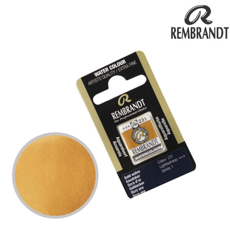 T0586231-1　固定水彩絵具　ゴールドオーカー　　　