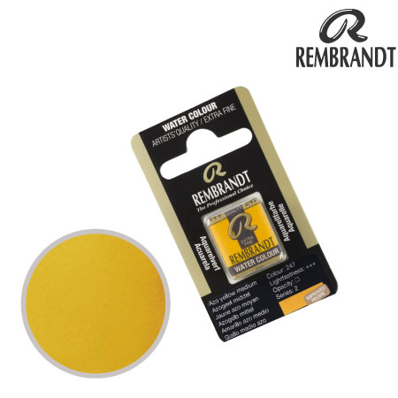 T0586247-1　固定水彩絵具　アゾイエローミディアム　　　