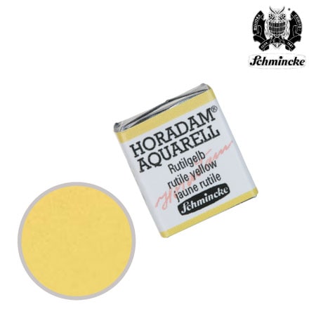 HP205-S3　ホラダム固形水彩　ルチルイエロー　　　
