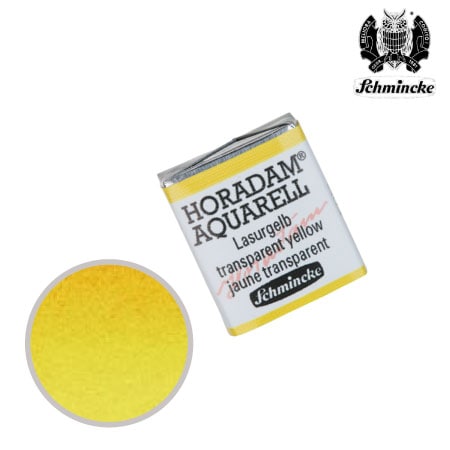 HP209-S2　ホラダム固形水彩　トランスペアレントイエロー　　　